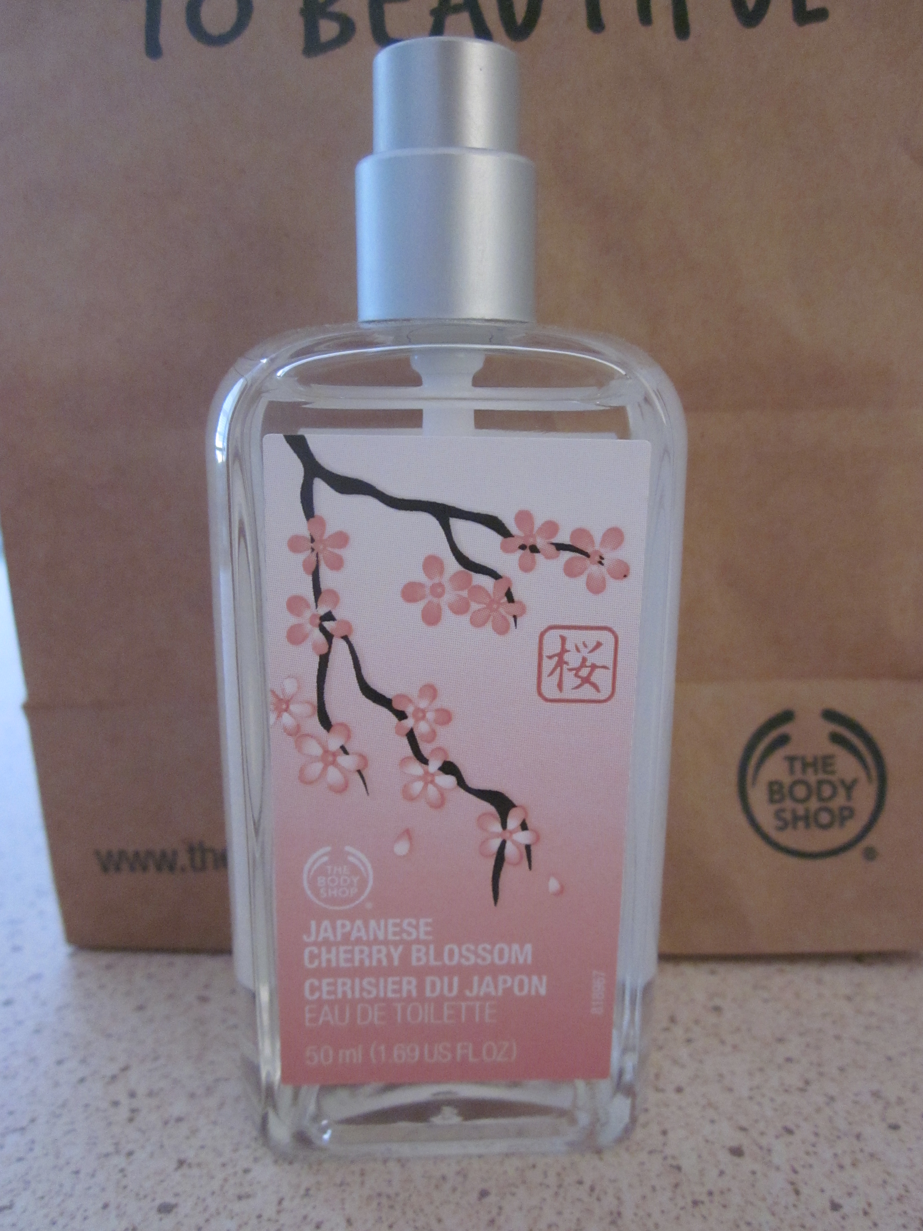 The Body Shop Japanese Cherry Blossom eau de toilette a beautiful story